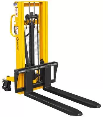 SMARTLIFT SDJ 1520 1500 кг 2 м Ручной гидравлический штабелер с раздвижными вилами с доставкой в Воронеж купить по выгодной цене 100kwatt.ru