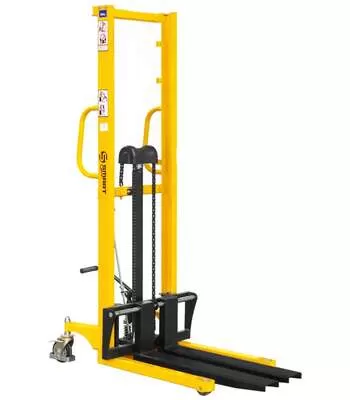 SMARTLIFT SDJ 0516 500 кг 1,6 м Штабелер гидравлический с раздвижными вилами с доставкой в Воронеж купить по выгодной цене 100kwatt.ru