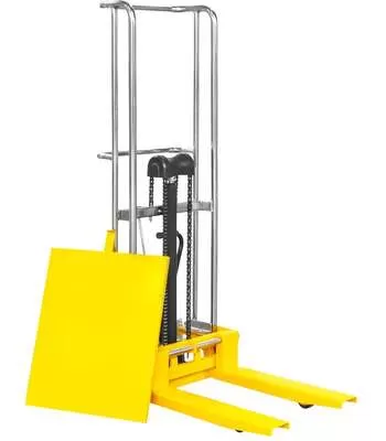 SMARTLIFT SDDJS1500 400 кг 1,5 м Штабелер ручной гидравлический (с вилами и площадкой) с доставкой в Воронеж купить по выгодной цене 100kwatt.ru