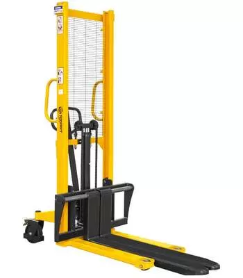 SMARTLIFT SDJ 1016 1 т 1,6 м Ручной гидравлический штабелер с раздвижными вилами 310-850 мм с доставкой в Воронеж купить по выгодной цене 100kwatt.ru